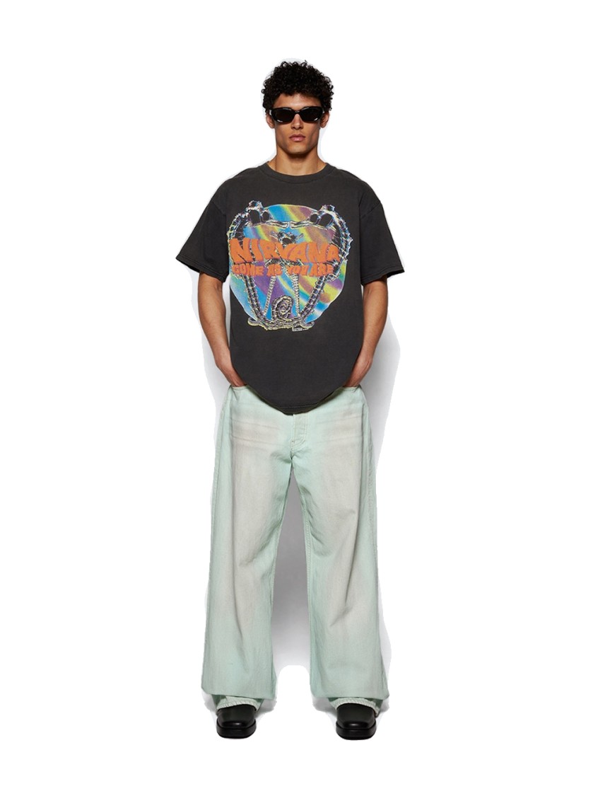 Shop Earthling Vip Nirvana T-shirt Black