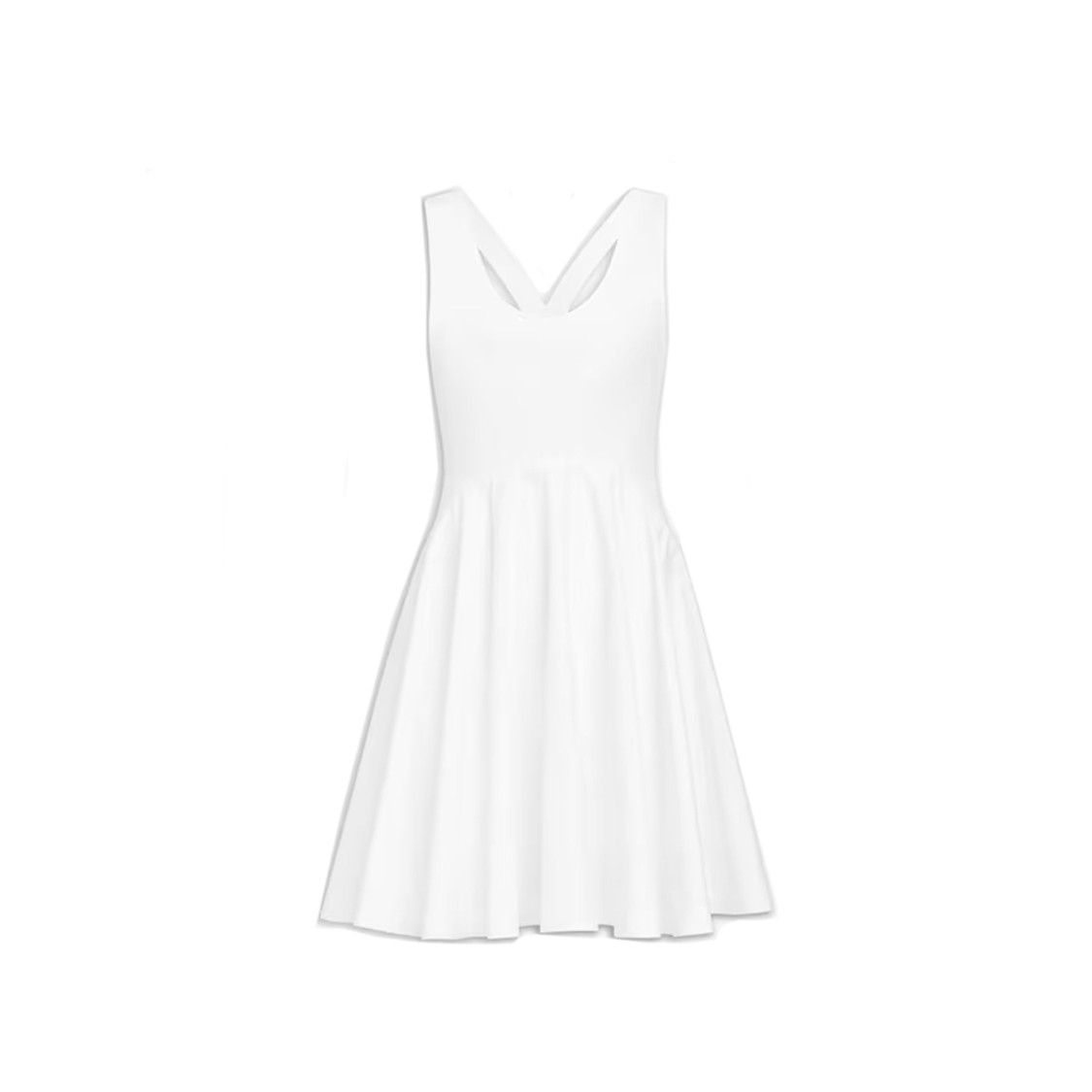 ALAÏA ALAÏA COTTON MINI DRESS