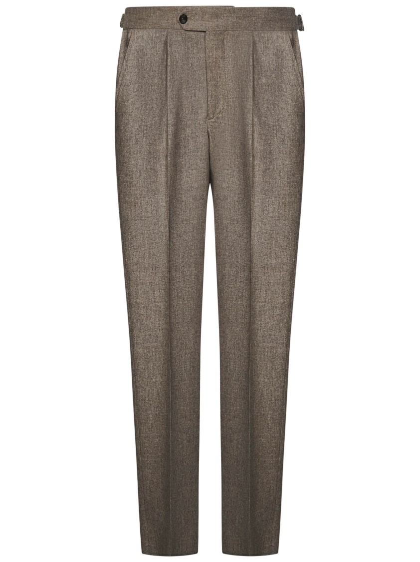 Franzese Collection Franzese Napoli Lapo Elkan Model Trousers In Brown