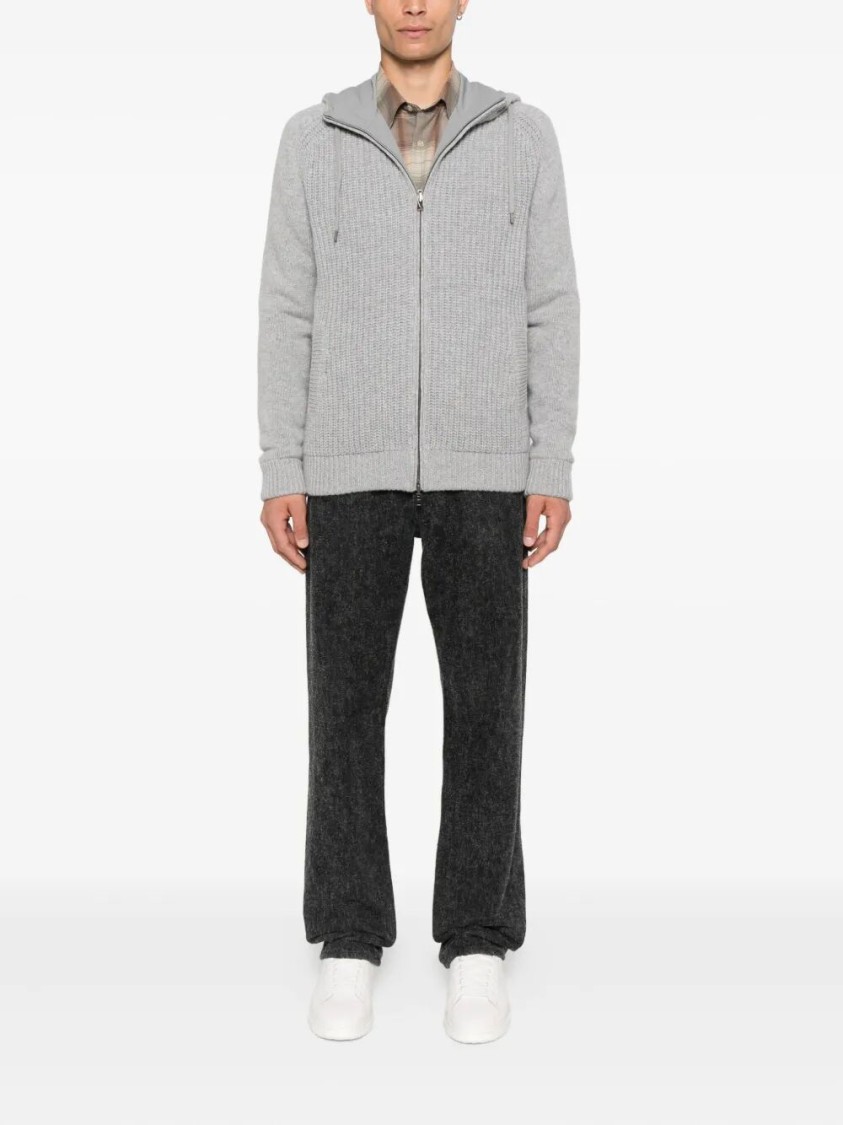 Herno `resort` Bomber Jacket In Gray