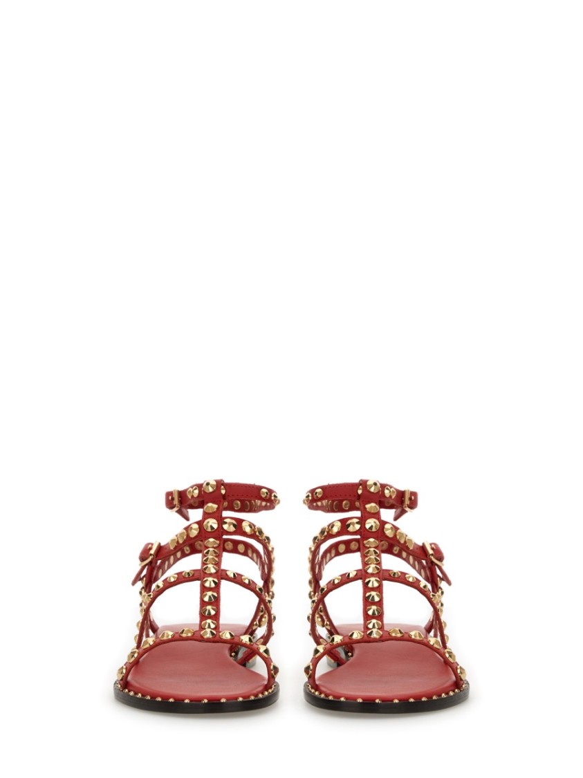 Ash Sandal Precious In Red