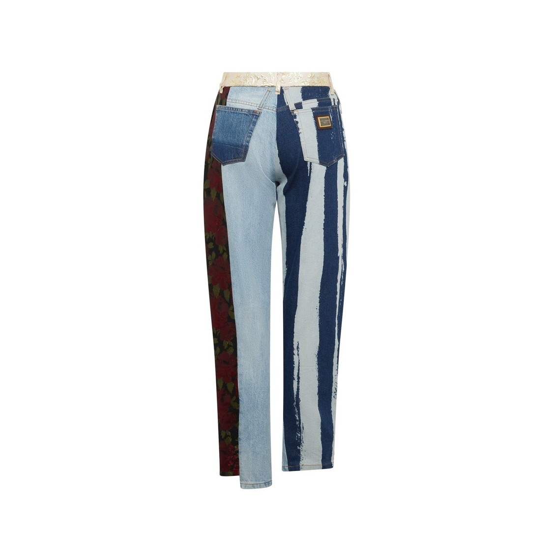 Dolce & Gabbana Woman Pants Blue Size 0 Cotton, Synthetic Fibers, Silk, Wool In Burgundy