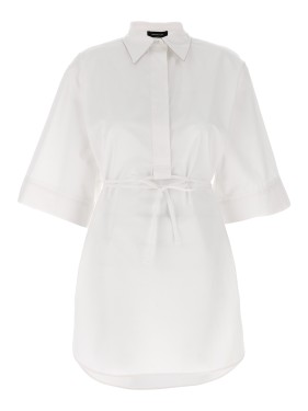 ワンピース FABIANA FILIPPI KNIT DRESS WITH BROOCH (ABD215F141 L517825) Fabiana Filippi Knit Dress With Brooch | ShopSimon