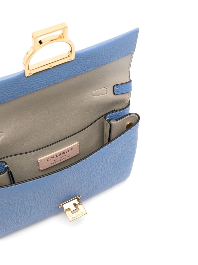 COCCINELLE COCCINELLE CELESTE HANDBAG WITH GOLD-TONE CLASP