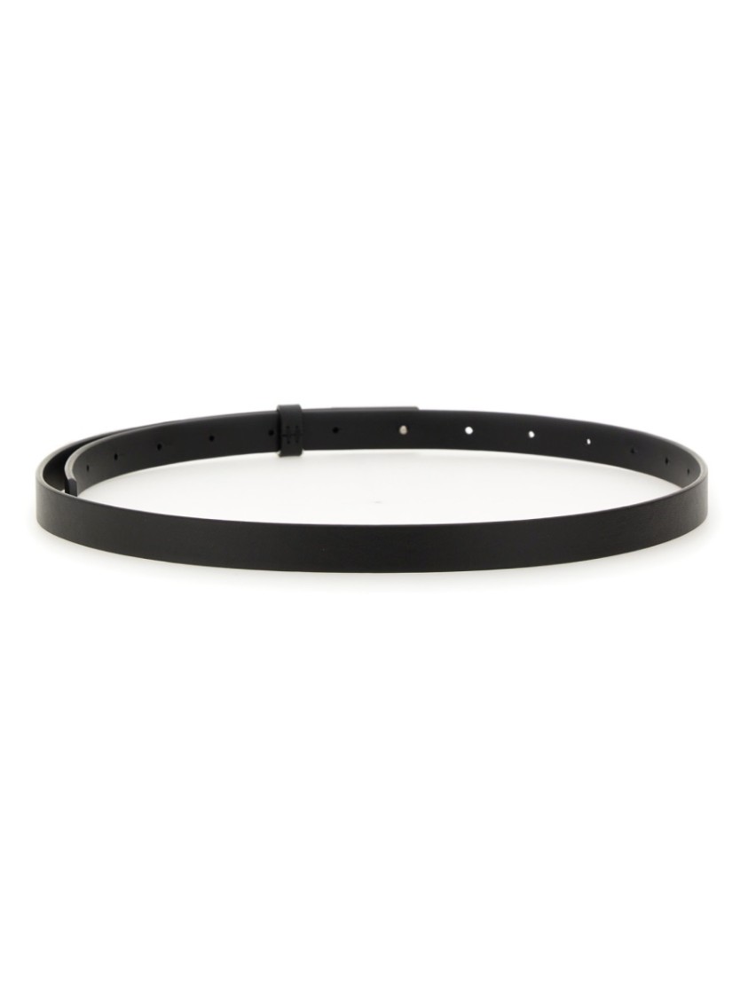 Mm6 Maison Margiela Numeric Belt In Black