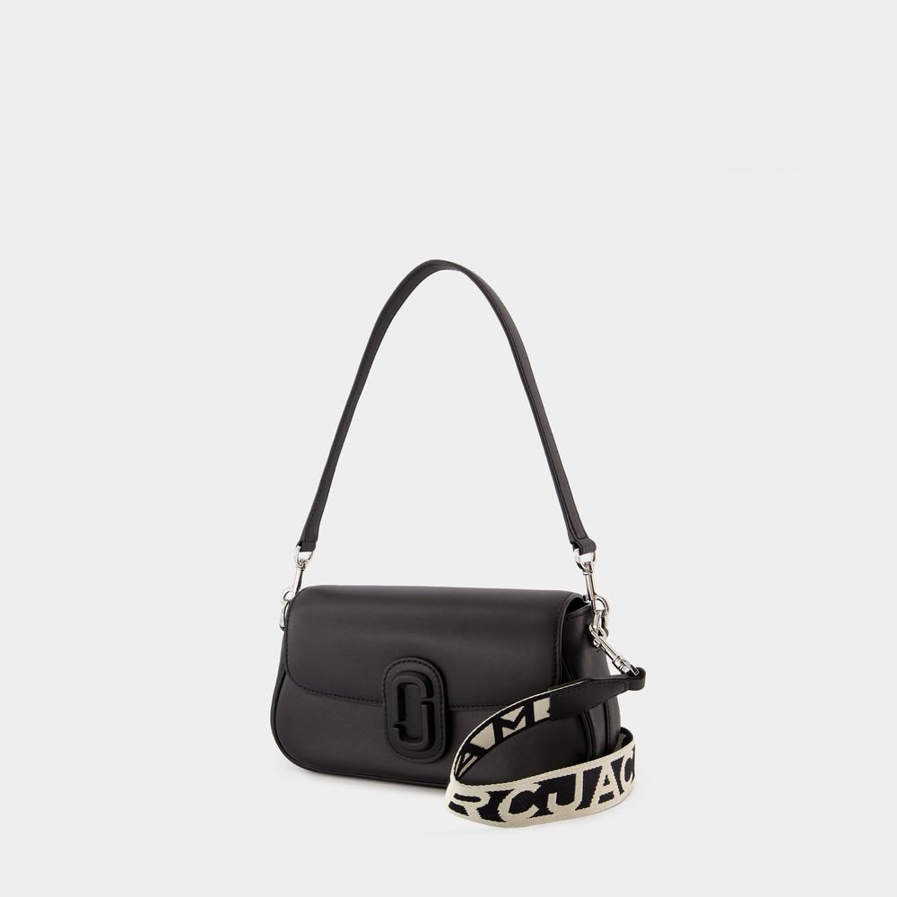 Marc Jacobs The Shoulder Bag - Leather - Black In White