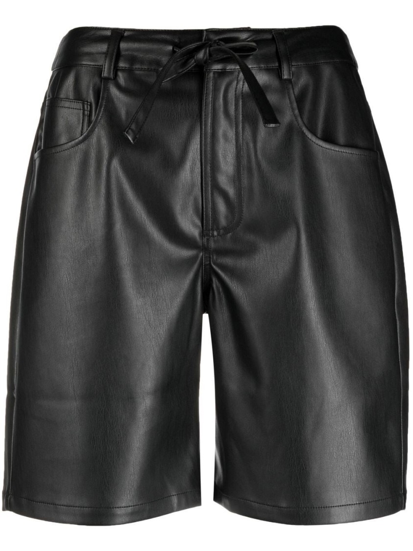 ショートパンツ Proenza Schouler Casual Black Faux Leather Shorts Proenza Schouler Casual Black Faux Leather Shorts | ModeSens
