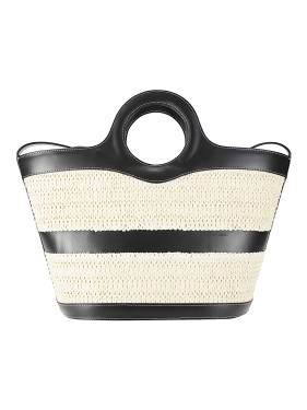 Hereu Bombon Long Hair Shearling Bag in Neutrals | THE LIST
