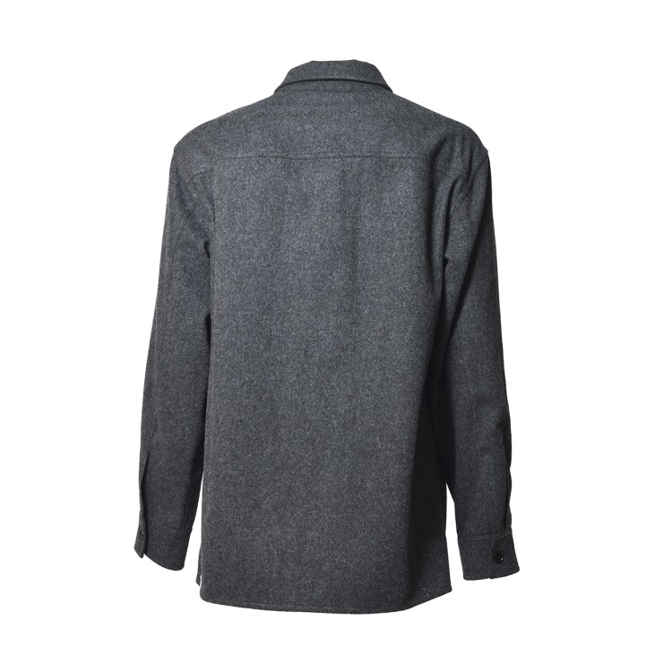 Jil Sander Textured Long-Sleeve Shirt With Classic Collar Casual