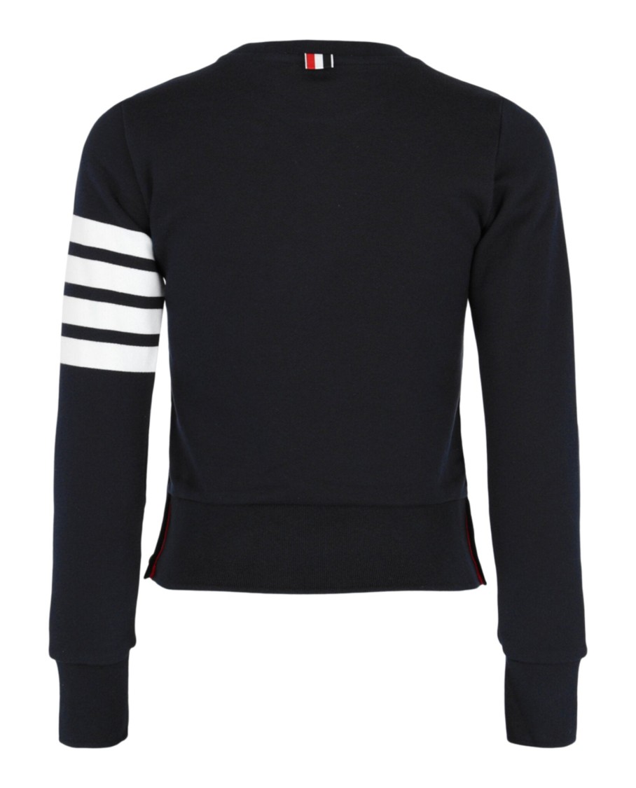 Thom Browne Classic Loopback 4-bar Sweatshirt