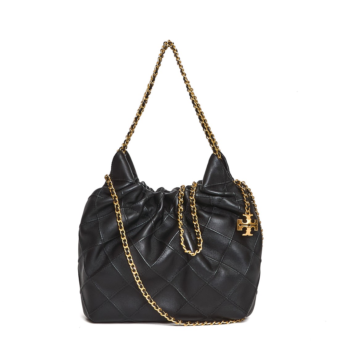 Tory Burch Mini Bag With Quilted Leather And Chain Details