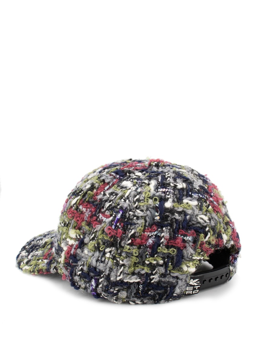 Etro Cap With Visor In Multicolor