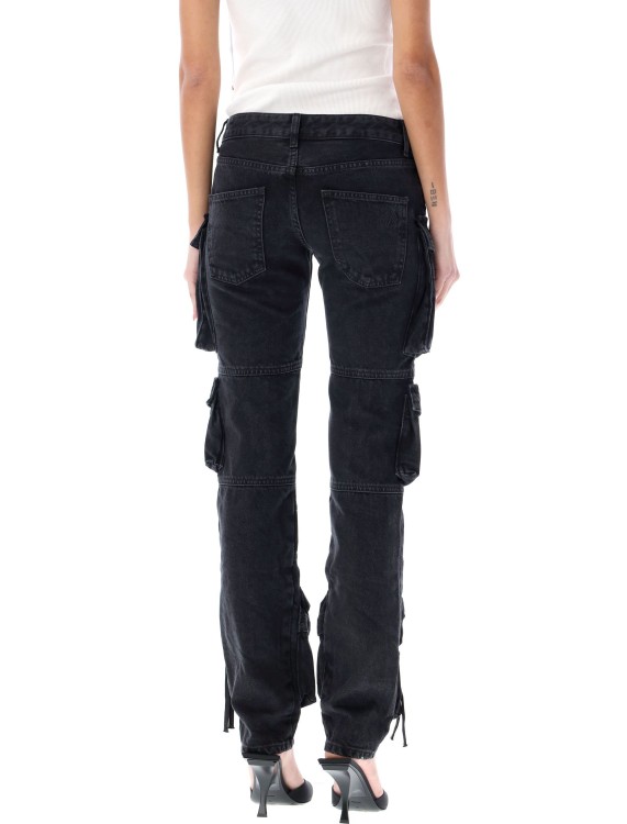 【関税・送料込み】THE ATTICO JEANS BLACK COTTON JEANS Black long pants for Women | THE ATTICO®