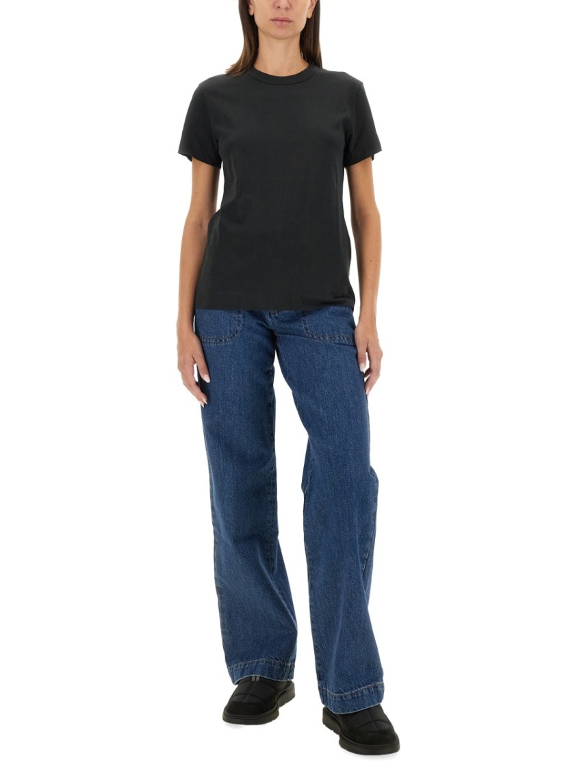 Shop Canada Goose Broadview T-shirt In Black