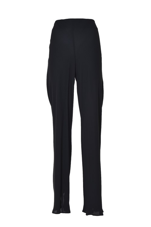 パンツ a Ferretti Black Viscose Flare Trousers Alberta Ferretti Black Viscose Flare Trousers | THE LIST