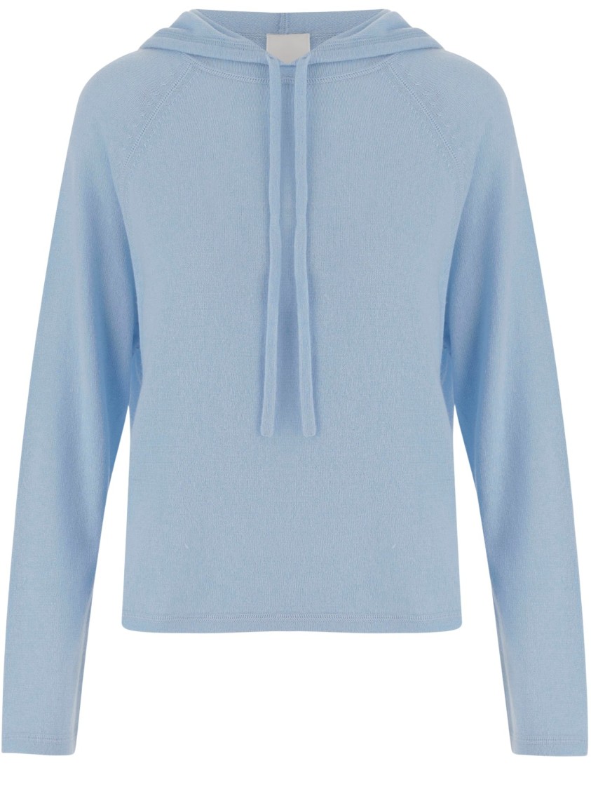 Shop Allude Wool And Cashmere Sweater In Blue
