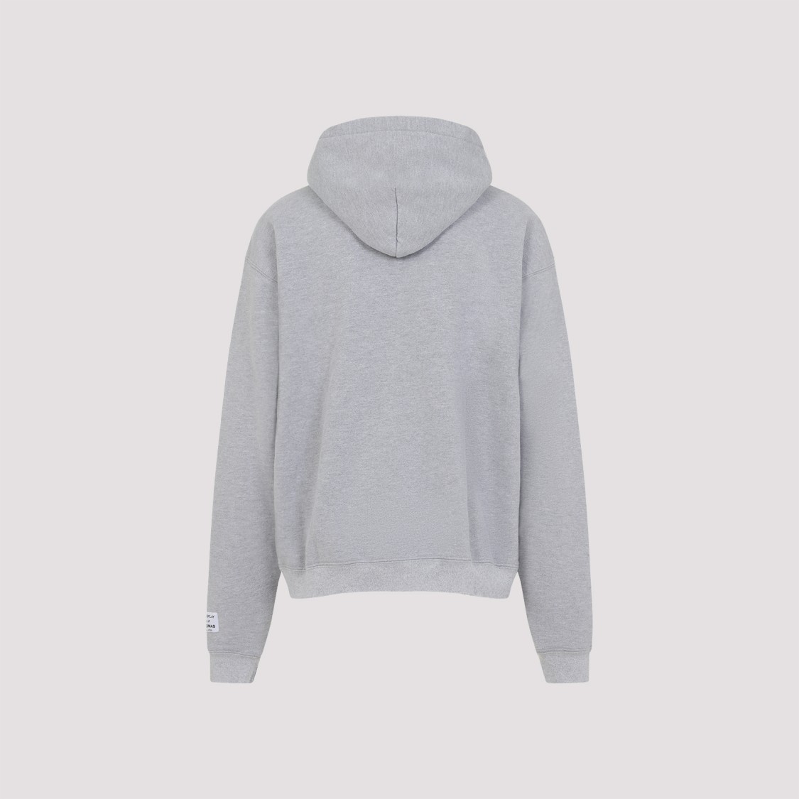 Gallery Dept. Hooded Grey Sweatshirt With Bold Graphic Print In Grey