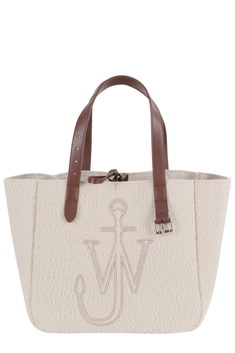 Jw Anderson J. W. Anderson Belt Tote Bag In Gray