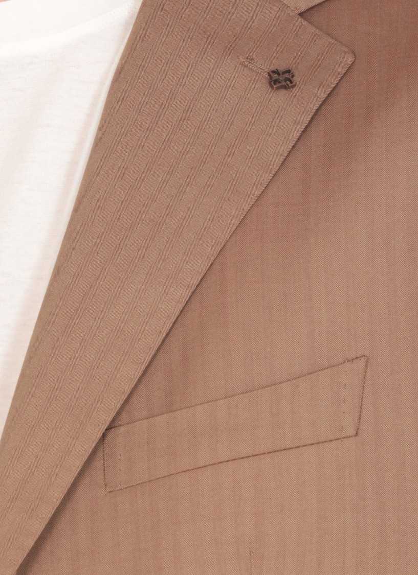 Tagliatore Herringbone Patch-pockets Suit
