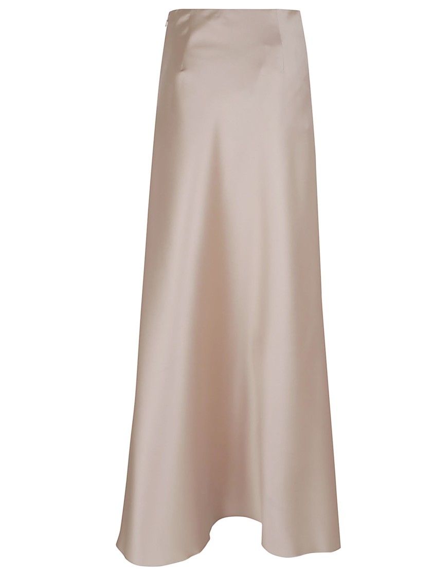 Alberta Ferretti Flowing Maxi Skirt In Lightweight Polyester Fabric