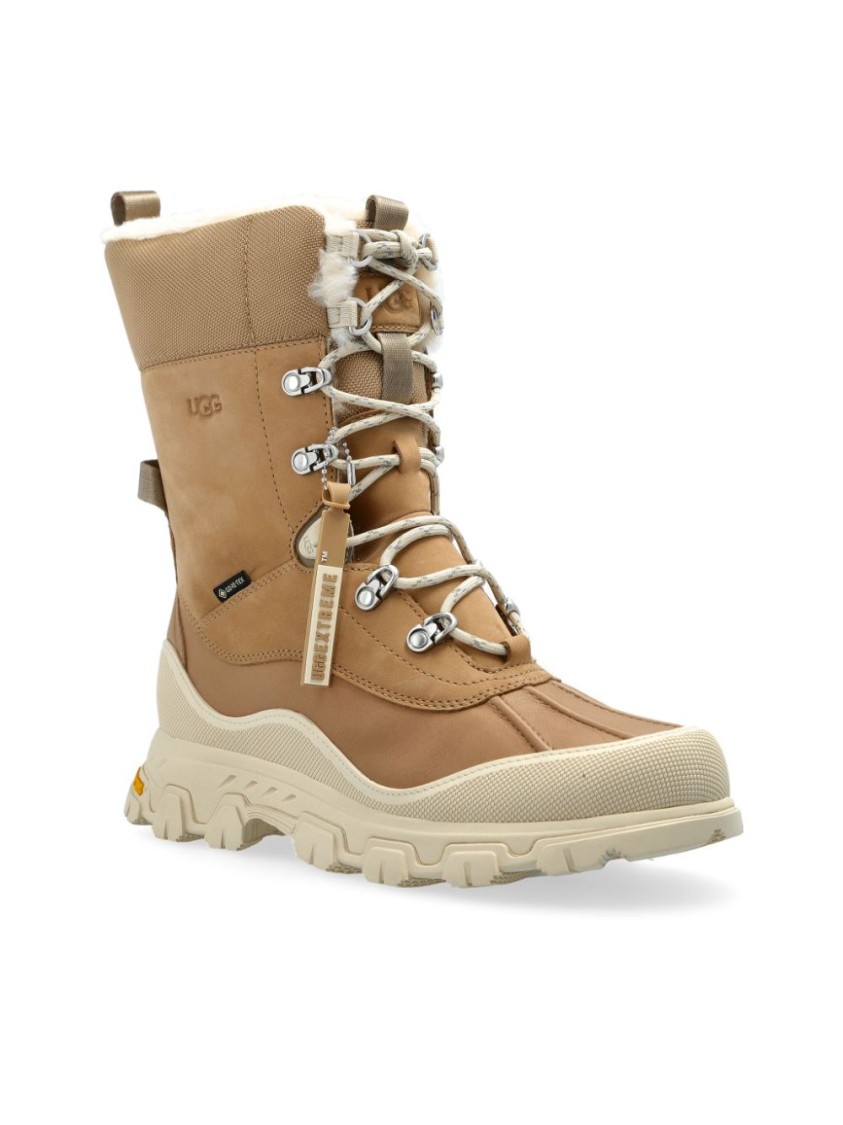 Shop Ugg Meridian Adirondack Boot With Recycled Wool Blend In Brown