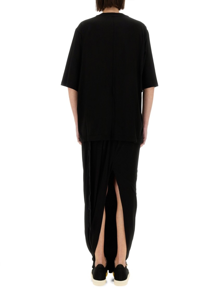 Rick Owens Drkshdw Drkshdw By Rick Owens "walrus T" T-shirt In Black
