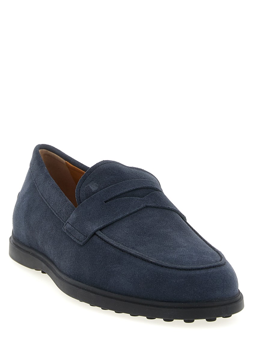 Tod's 'gomma' Loafers In Black
