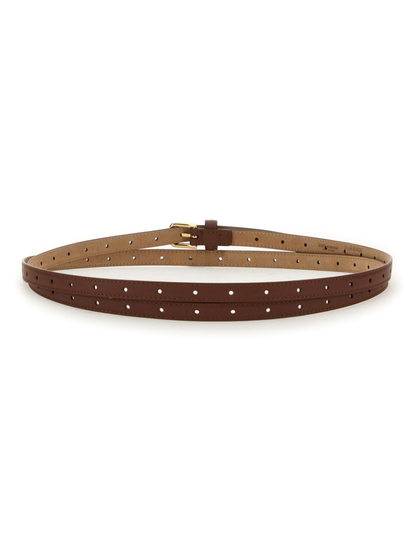 DOLCE & GABBANA DOLCE & GABBANA BELT WITH LOGO