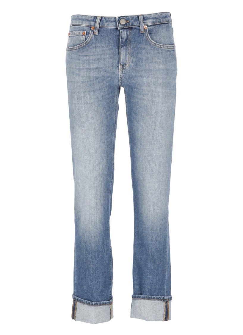 Shop Dondup Coco Jeans In Grey