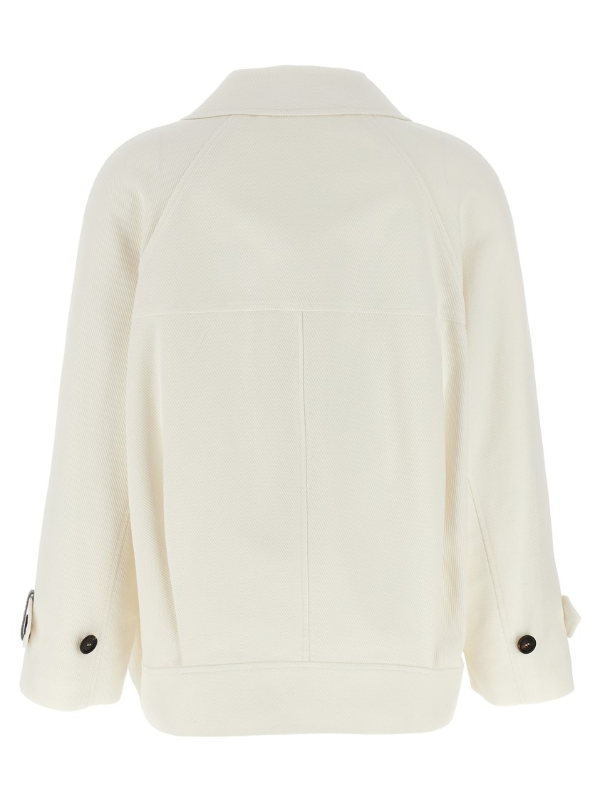 Brunello Cucinelli Double-breasted Blazer With Adjustable Straps