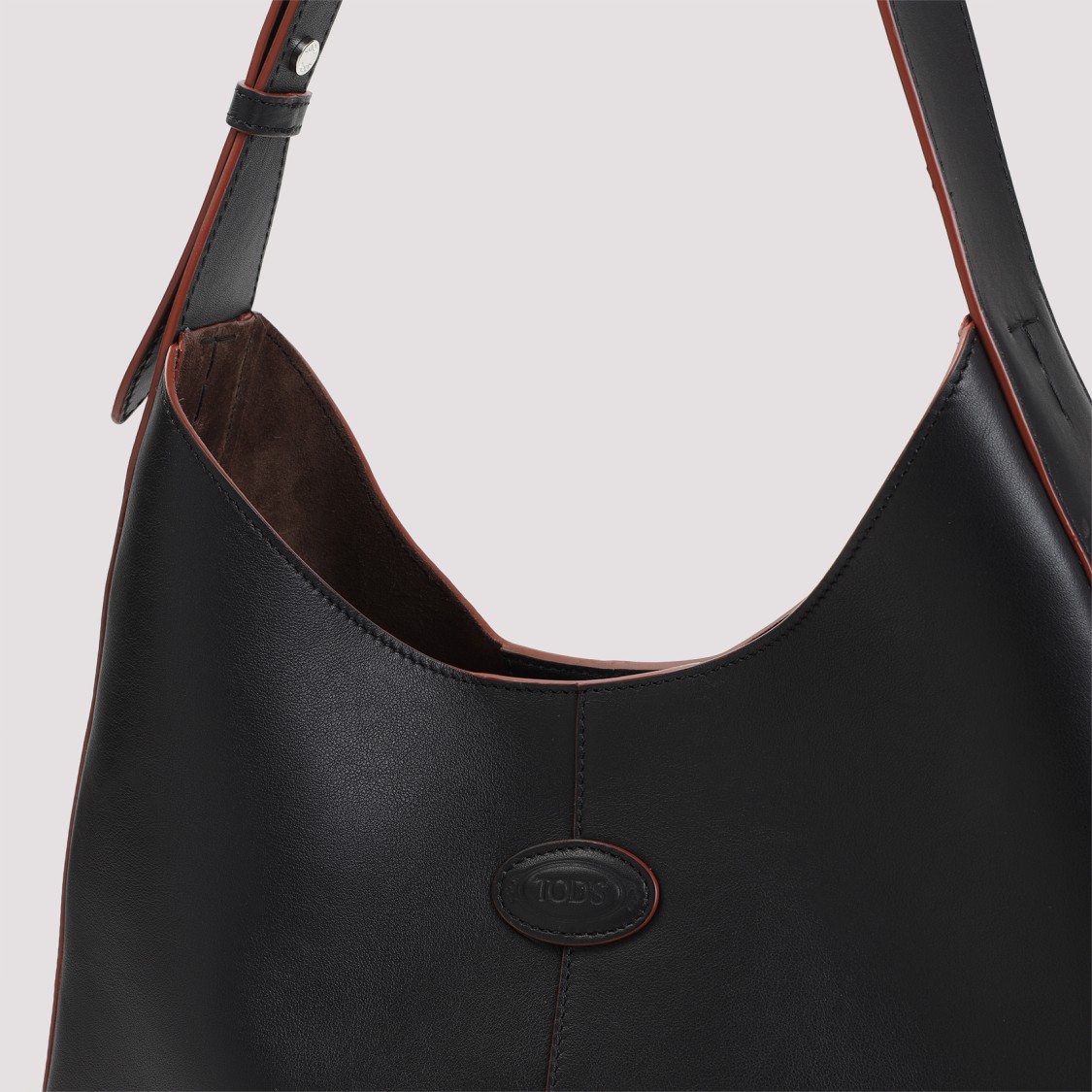 TOD'S TOD'S BLACK LEATHER BAG