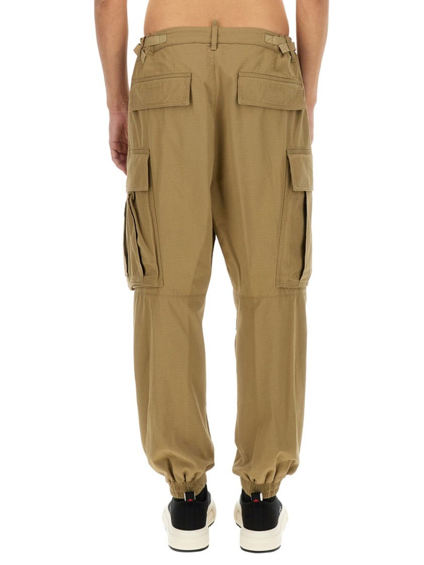Dsquared2 Dsquared Men "icon New Generation" Cargo Pants In Neutrals