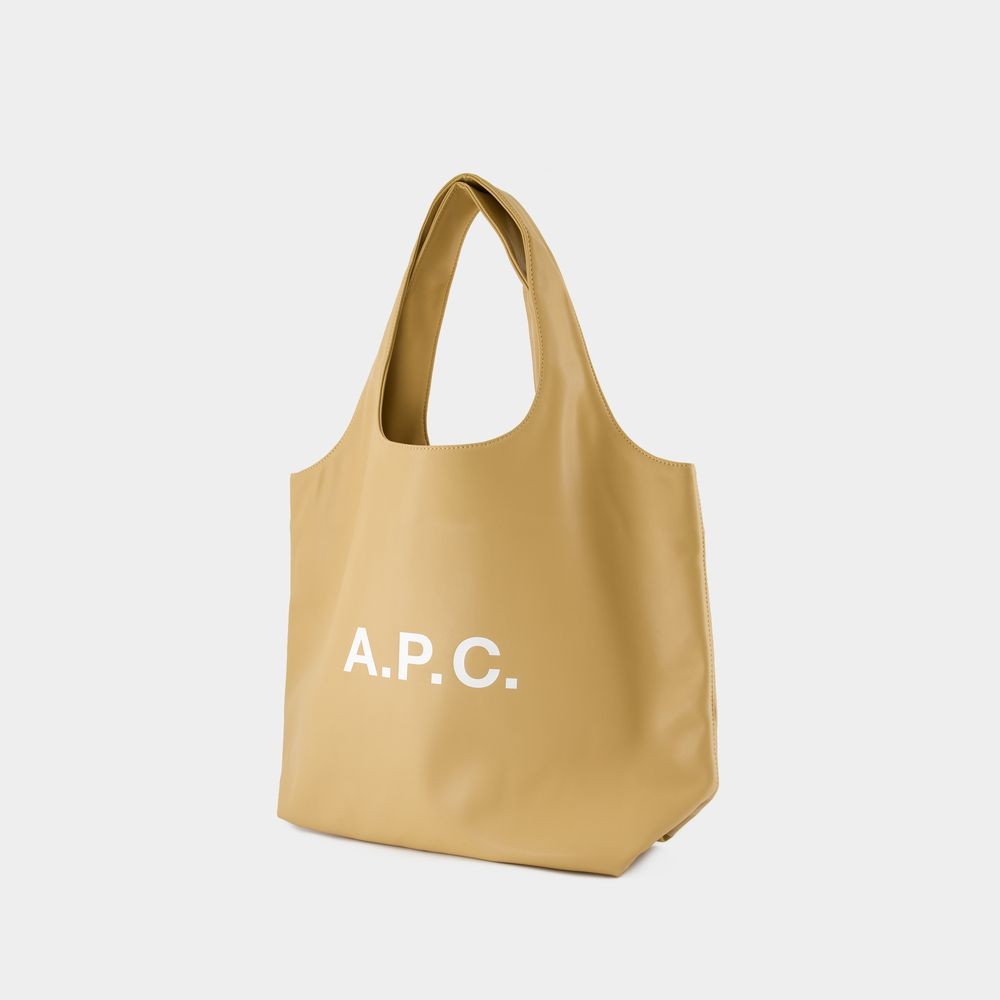 Apc A.p.c. Tote Ninon - Pvc - Beige In Neutrals