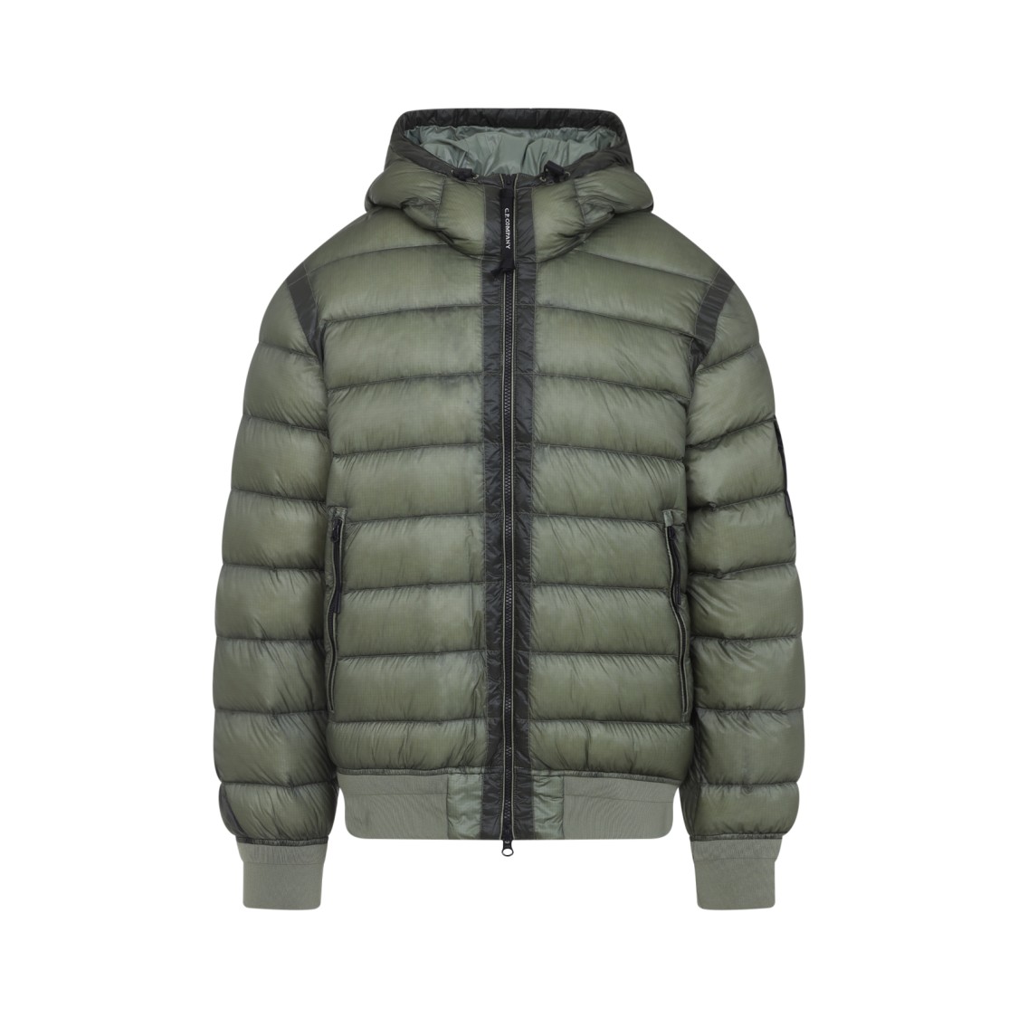 C.p. Company Dd-shell Green Polyamide Jacket In Green