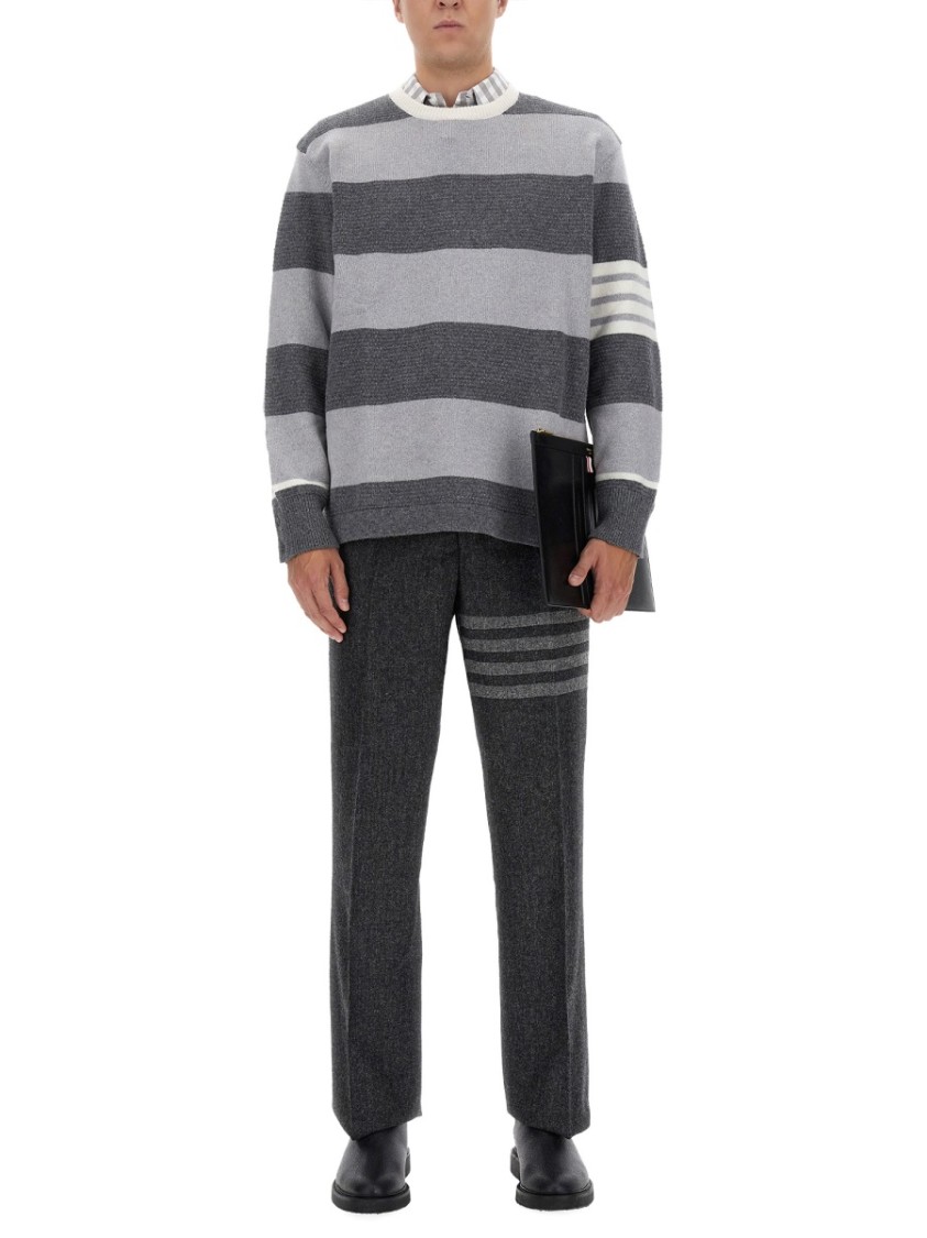THOM BROWNE THOM BROWNE TWEED PANTS