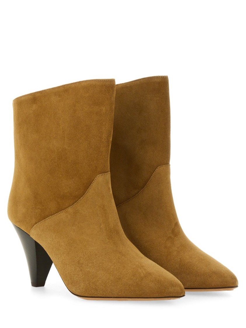 Shop Isabel Marant "loline" Boots In Brown