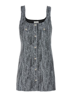 オールインワン・サロペット Ganni Shirt-Style Dress With Crinkled Texture Ganni Shirt-Style Dress With Crinkled Texture | THE LIST