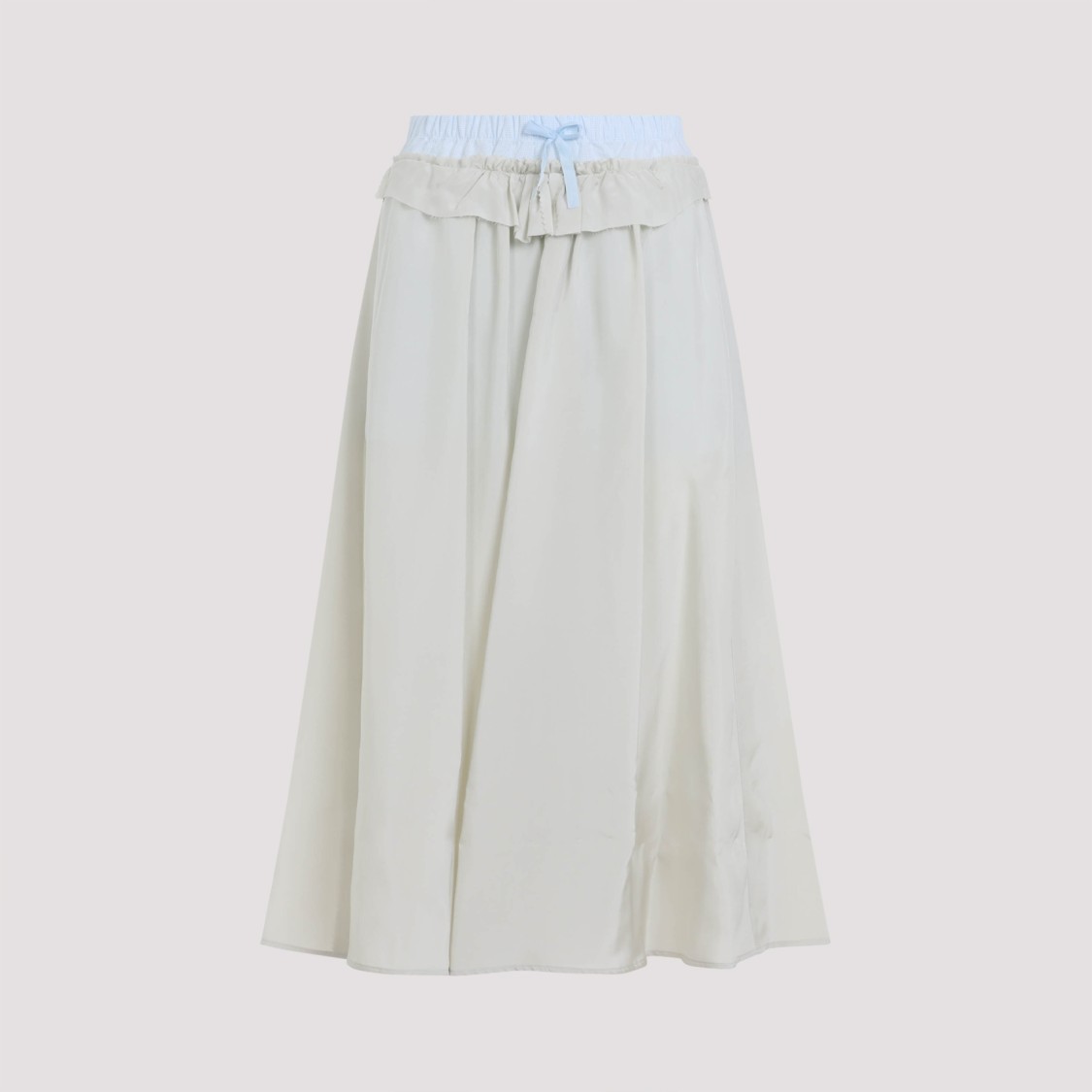 Maison Margiela Maxi Skirt With Flowing Silhouette In Multi