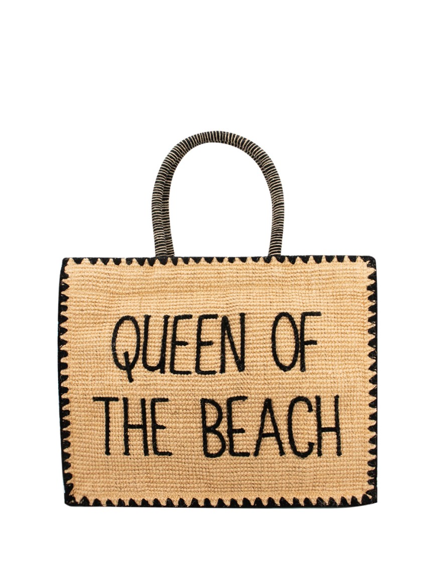 Mc2 Saint Barth Rectangular Handbag With Embroidered Logo