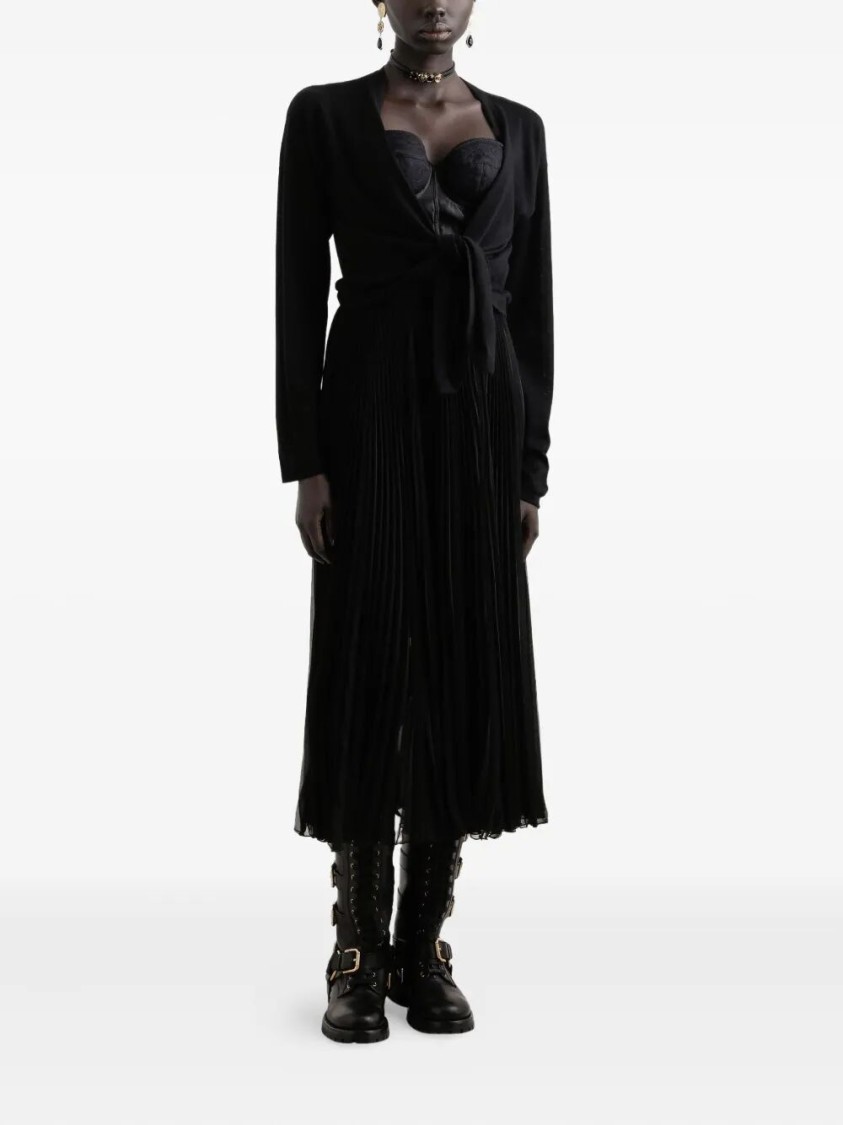 Dolce & Gabbana Cashmere Cardigan Sweaters And Cardigans Black In Black