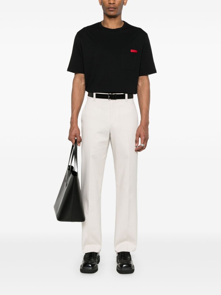 Ferrari Beige Cotton Trousers