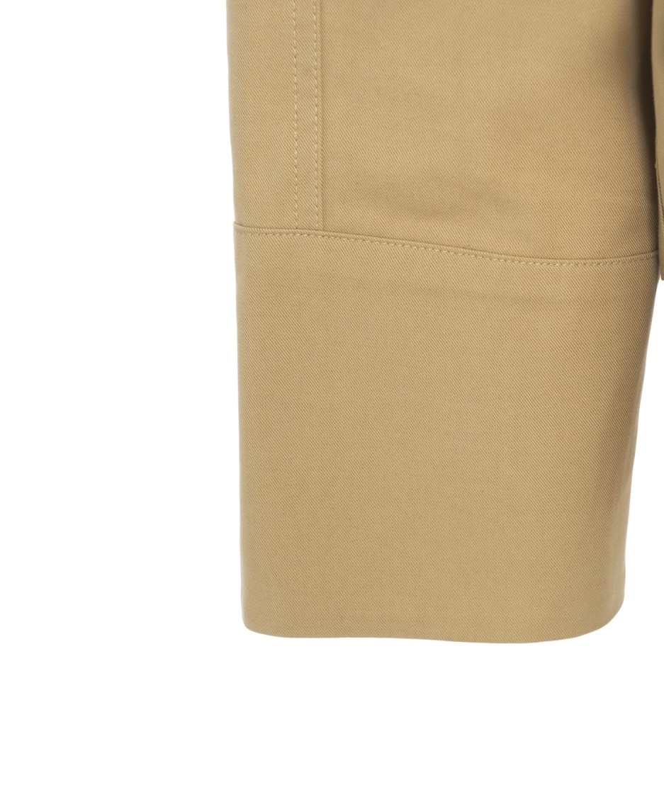 Liu •jo Liu Jo Brown Utility Jacket With Stand-up Collar