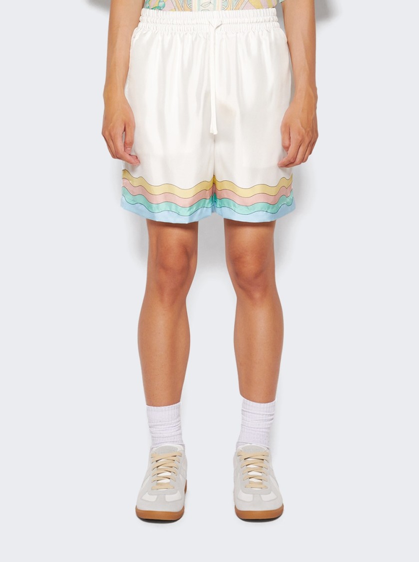 Casablanca White Maison De Reve Shorts