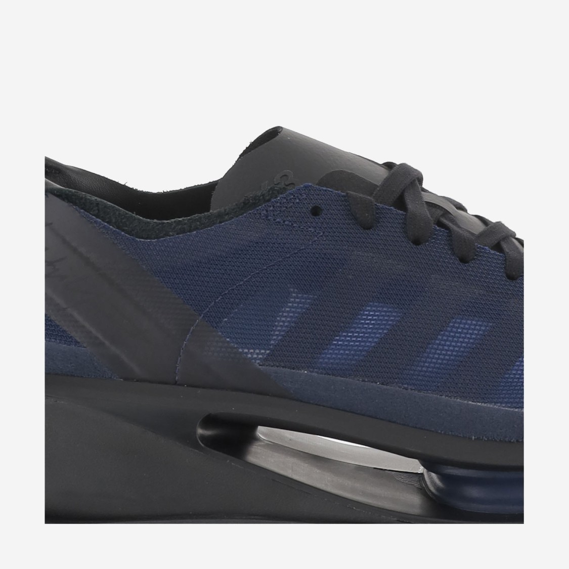 Shop Y-3 S-gendo Run Navy Sneakers In Blue
