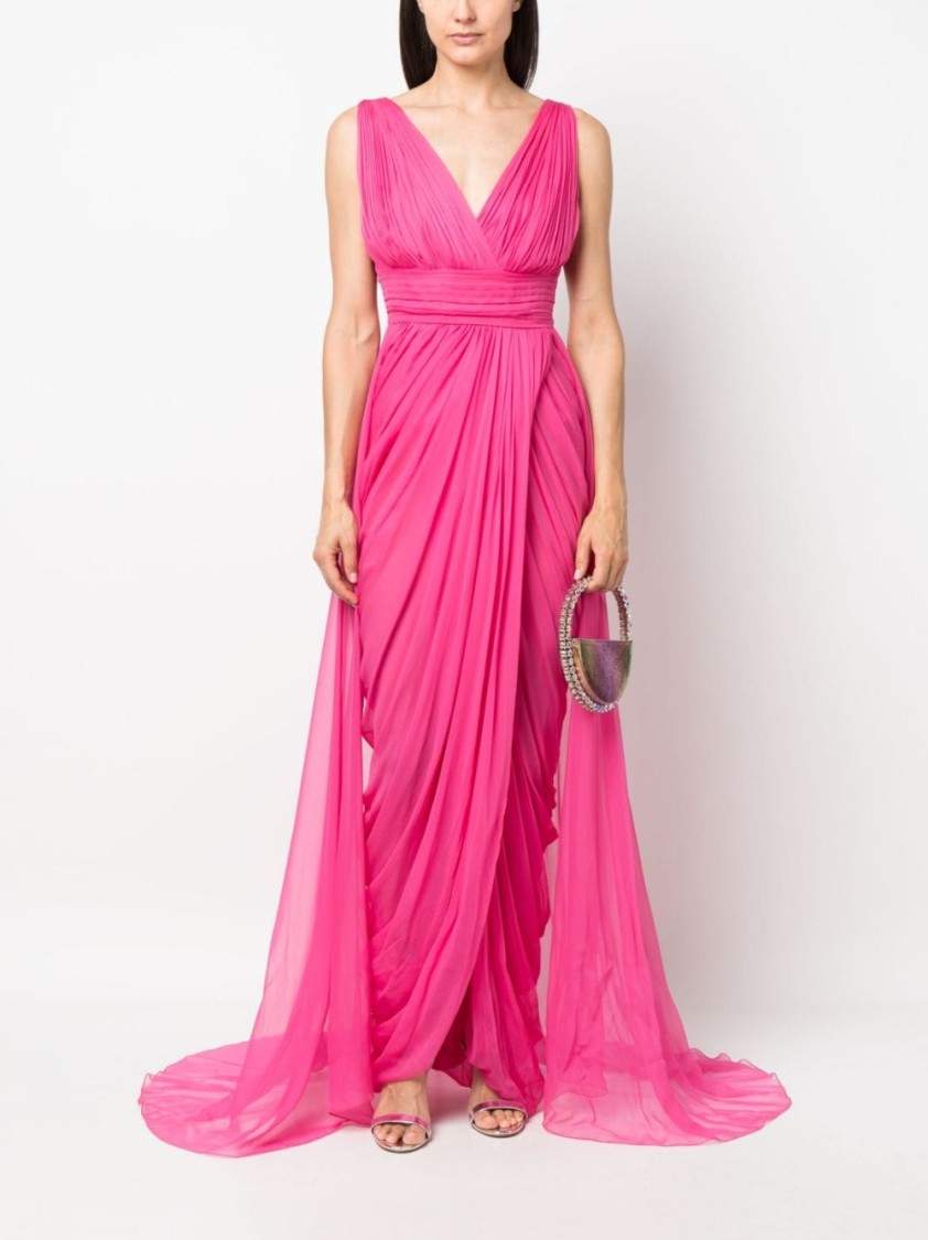 Alberta Ferretti Silk Dress