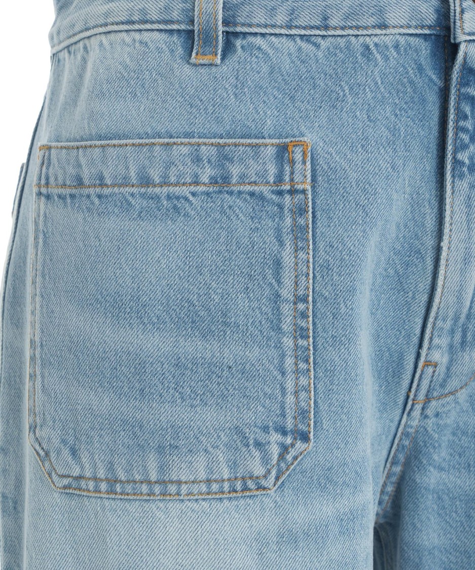 Seafarer Straight Leg Jeans With High Waist In Blue
