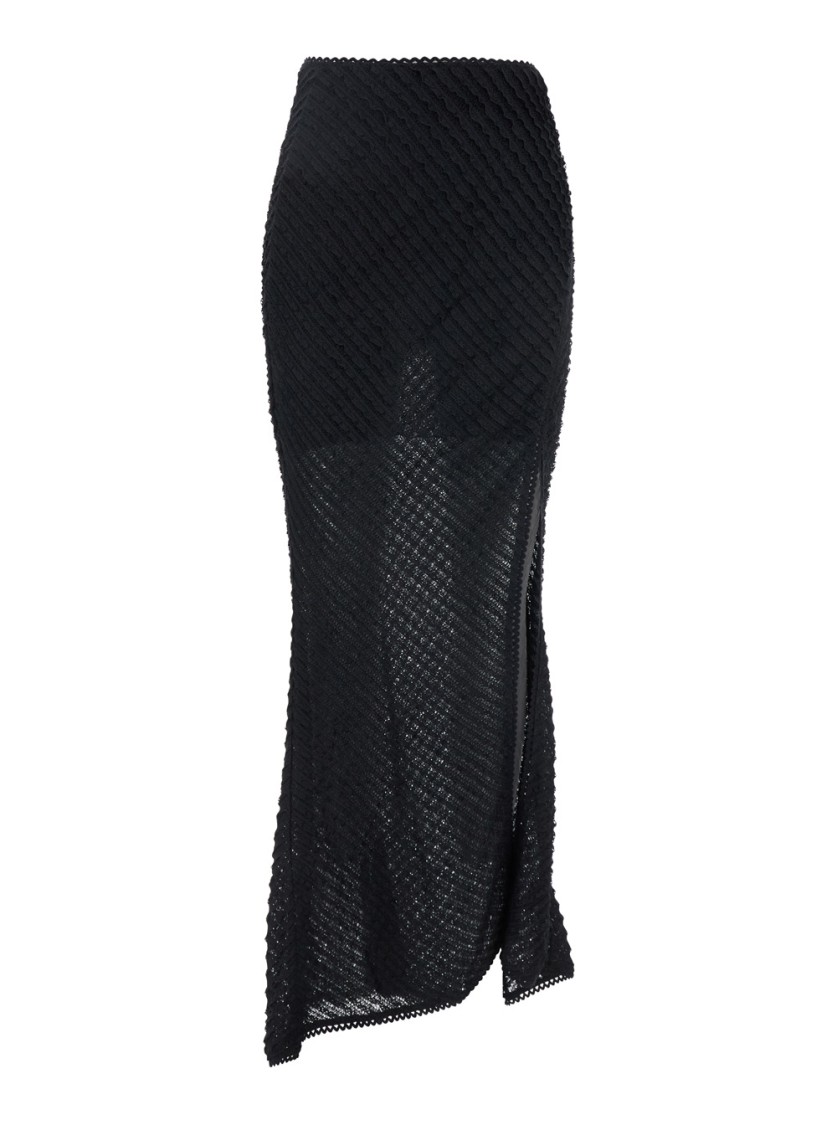 Charo Ruiz Ibiza Erin' Black Long Skirt