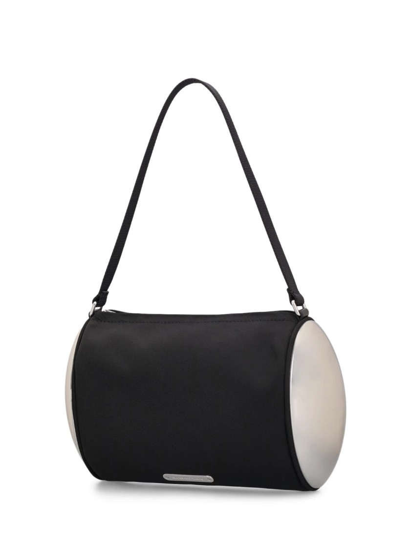Alexander Wang Dome Barrel Pochette Bag In Black