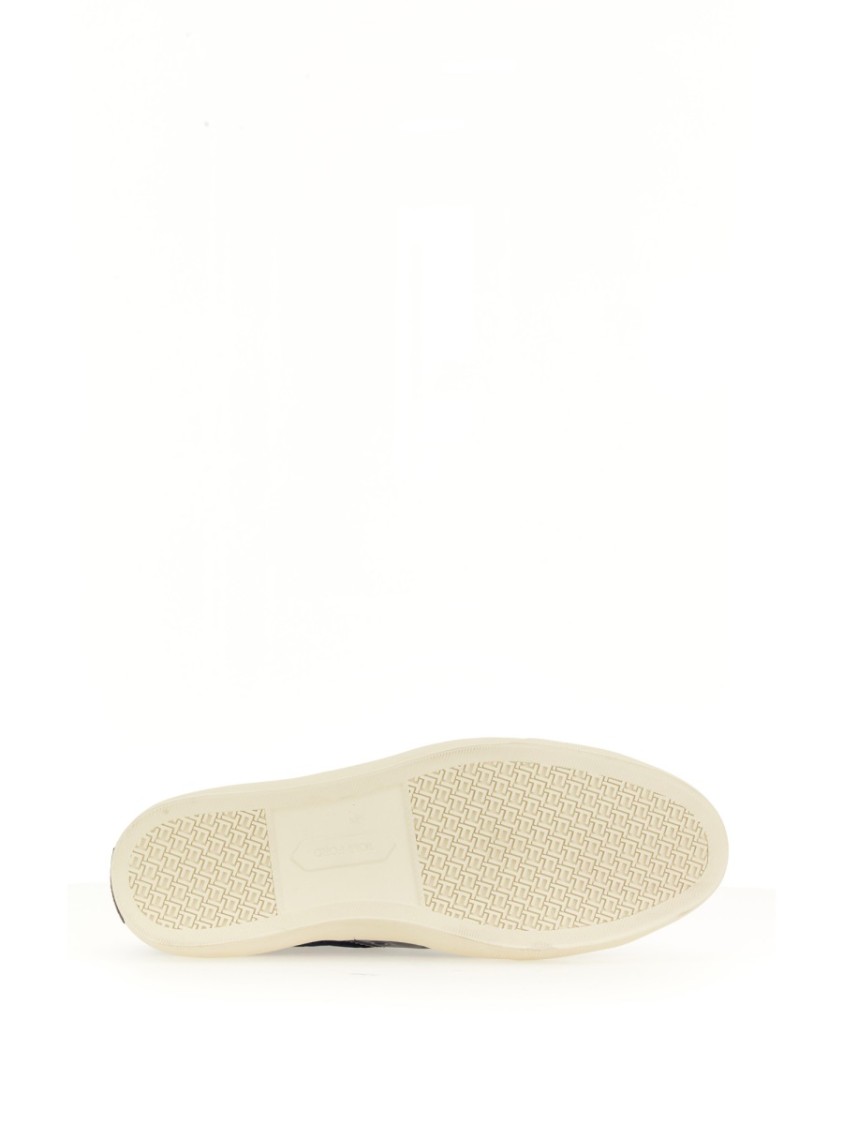 Tom Ford Logo-print Low-top Sneakers In Blue