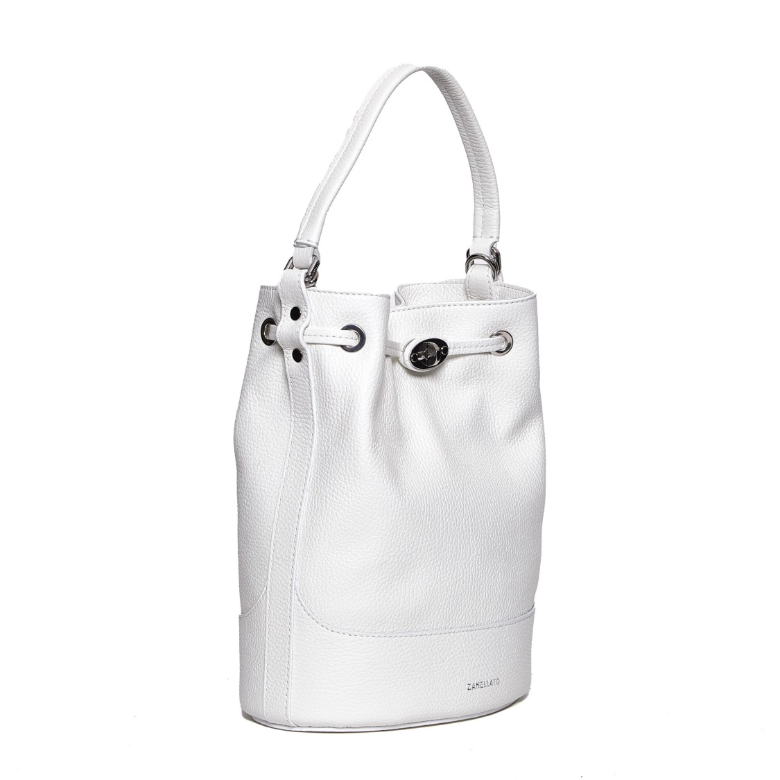 Zanellato Mondà Bucket Small Daily Milk White In White